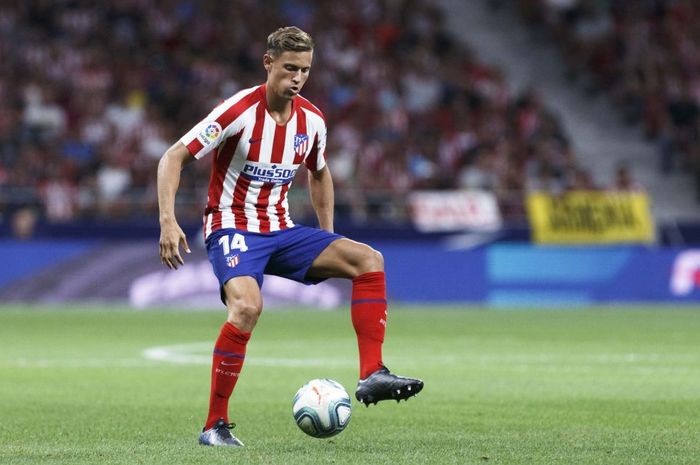 Gelandang Atletico Madrid, Marcos Llorente.