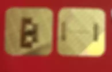 stiker hologram di kaset Butter BTS