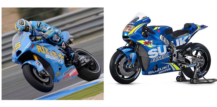 
Suzuki GSX-V dipakai musim 2009 sementara GSX-RR dipakai sejak 2014 Puig.tv/Suzuki