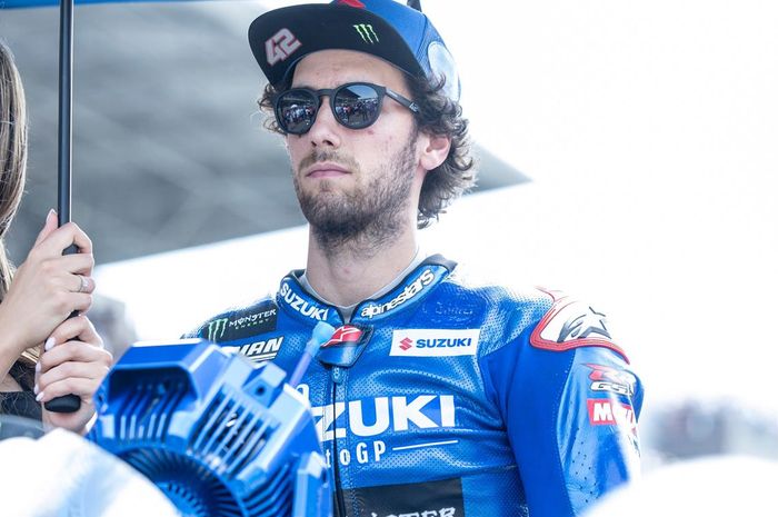 Alex Rins marah-marah karena Takaaki Nakagami tidak mendapatkan sanksi di MotoGP Italia 2022, Minggu (29/5/2022).