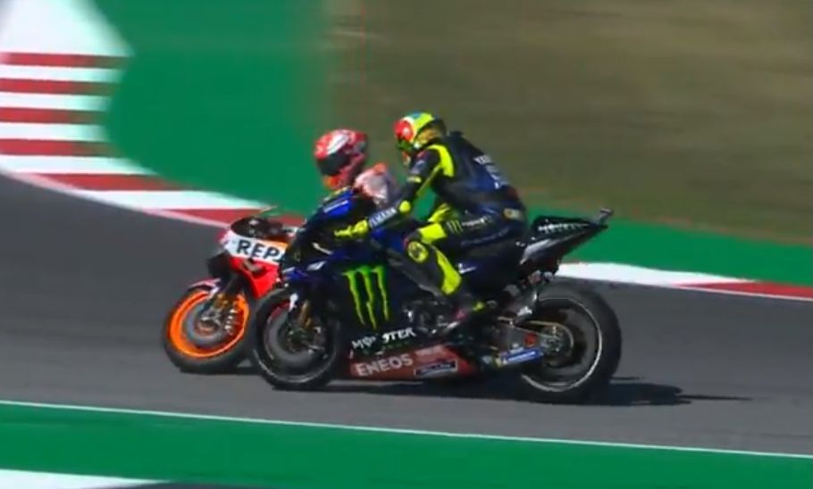 Gokil! Duel Rossi vs Marquez Kembali Panas di Kualifikasi MotoGP San Marino,  Marquez Gagal Pole Position - Motorplus