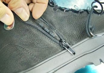Trik Mengatasi Resleting Sepatu yang Macet, 15 Menit Beres Tanpa Harus ke Tukang Jahit dengan Bahan Rumahan ini
