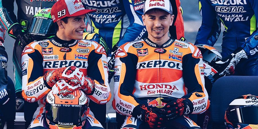 Kata Manajer Honda soal Performa Marquez dan Lorenzo yang Jomplang