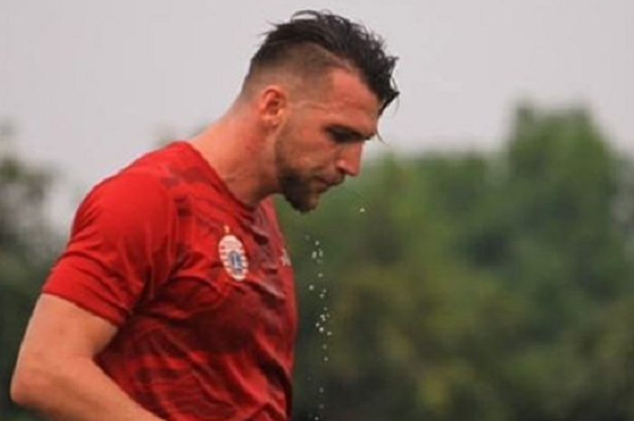 Penyerang Persija Jakarta, Marko Simic.