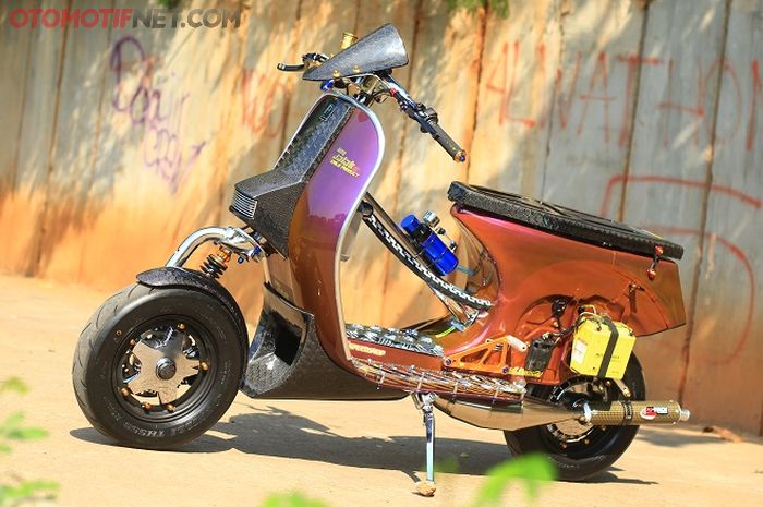 Modifikasi Warna Vespa Excel
