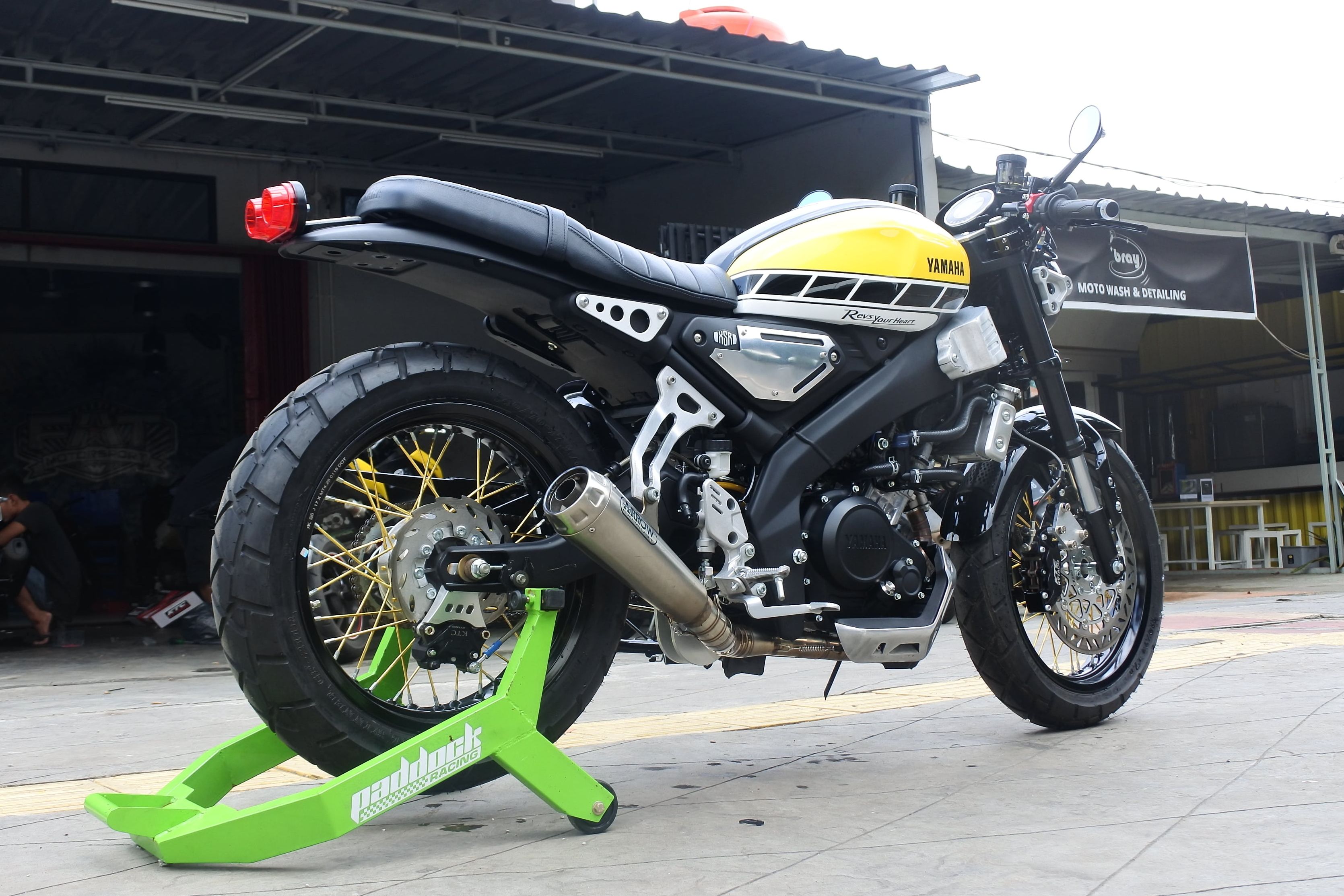 Modifikasi Yamaha Xsr 155 Cafe Racer