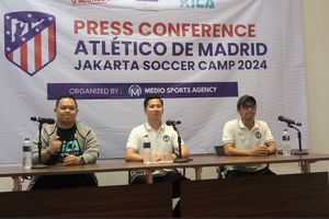 Atletico Madrid Jakarta Soccer Camp 2024 Tularkan Ilmu ke Anak Indonesia