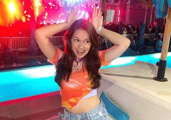 Kecenya 5 Outfit Rebecca Klopper Pakai Crop Top Bisa Jadi Inspirasi
