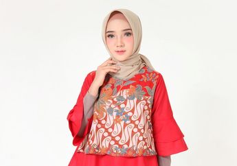 5 Ide Gaya Hijabers Modis Pakai Batik Buat Hari Batik Nasional 2019. Tiru Yuk!