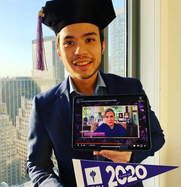 Potret Yakup Hasibuan lulus dari New York University dan Harvard Business School.