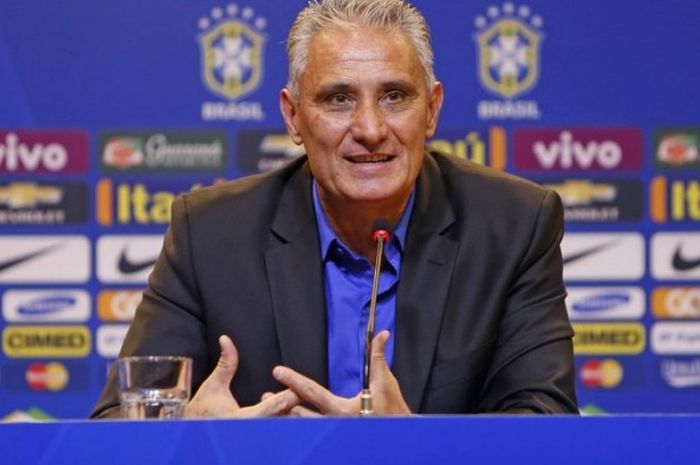 Pelatih anyar Brasil,  Adenor Leonardo Bacchi atau Tite. 