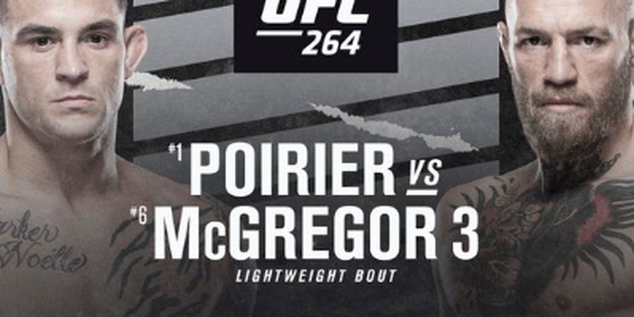 Hasil UFC 264 - Conor McGregor Tamat pada Ronde Pertama dari Dustin Poirier