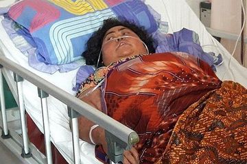 Kelihatannya Wanita Asal Sumedang Ini Berat Badannya 150 Kg, Tapi Saat Ditimbang Cuma 53 Kg!