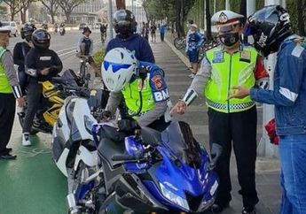 Motor Knalpot Racing Diincar Polisi, Sanksinya Sesuai Pasal Ini