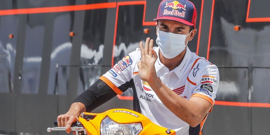 MotoGP Andalusia 2020 - Video Detik-detik Marquez Menyerah Tak Lanjutkan Balapan