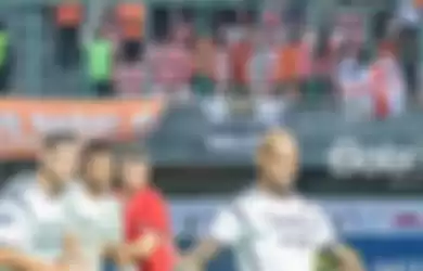 David da Silva pada laga Persija vs Persib di Stadion Patriot, Jumat (31/3/2023).
