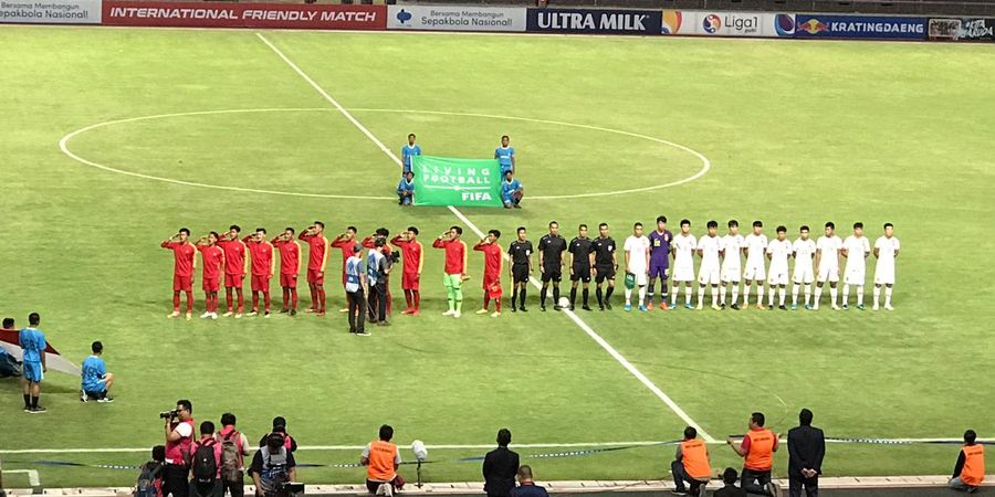 Timnas U-19 Indonesia Tutup Uji Coba Lawan China dengan Kekalahan