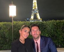 Hidup di Paris Menawarkan Lionel Messi & Istri Kemesraan Menara Eiffel