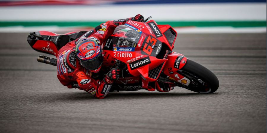 Hasil FP3 MotoGP Algarve 2021 - Beda 0,001 Detik, Bagnaia Ungguli Quartararo