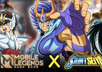 Resmi! Ini Tanggal Rilis Mobile Legends x Saint Seiya, Ada Skin Collab