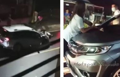 Viral Mobil Oknum Wakil Ketua DPRD Seret Istri Sampai Di Tengah Jalan ...