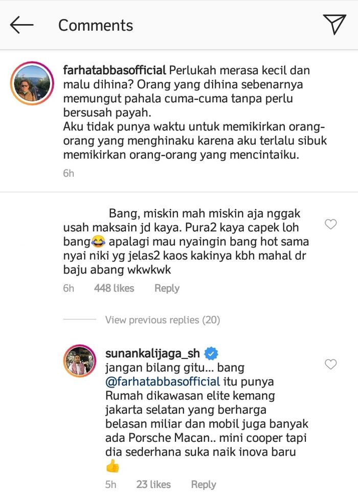 Farhat Abbas dibela Sunan Kalijaga