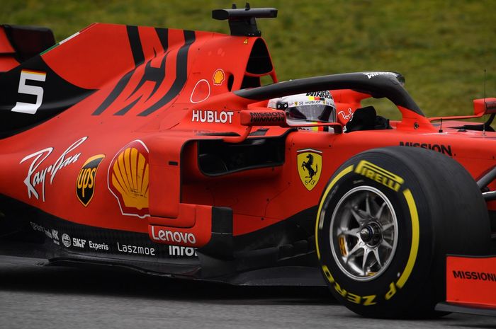 Hasil Tes F1 Barcelona Mesin Ferrari  dan Honda Kalahkan 