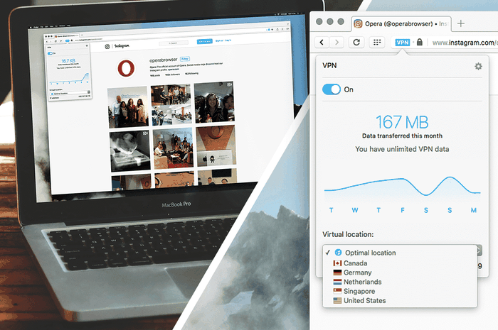 Penjelajahan efisien komputer aman browser dengan browsing