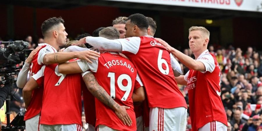 Hasil Liga Inggris - Pesta Gol, Arsenal Semakin Kedinginan di Puncak Klasemen