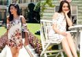 Tampil Cantik ala Irish Bella dan Ranty Maria dengan Rekomendasi Dress Motif Floral