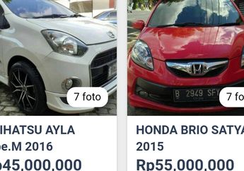 Honda Brio 2015 Dijual Online Cuman Rp 55 Juta, Link Masuk ke Pegadaian?