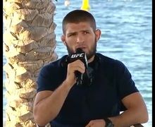 Bak Wartawan, Begini Tingkah Khabib Nurmagomedov Saat Ketemu Cristiano Ronaldo