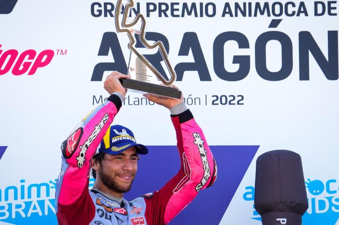 Enea Bastianini dianggap Marc Marquez masih punya peluang meraih gelar juara dunia MotoGP 2022.