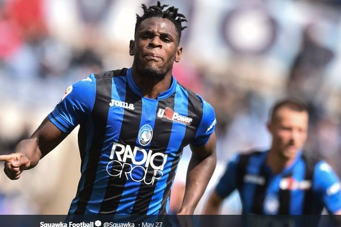 Penyerang Atalanta, Duvan Zapata.