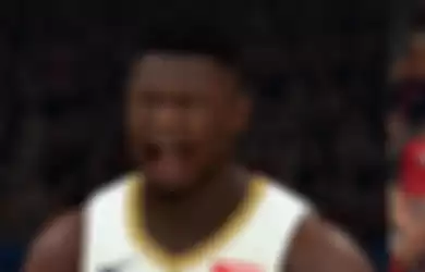 Perbedaan grafis pemain di NBA 2K20 dan NBA 2K21.