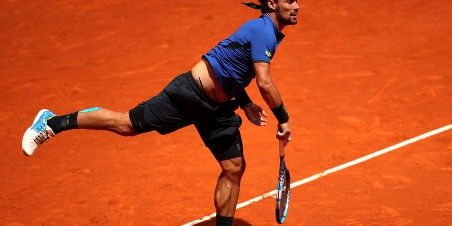 Fabio Fognini Tundukkan Tsonga pada Babak Ke-1 Rome Masters 2019