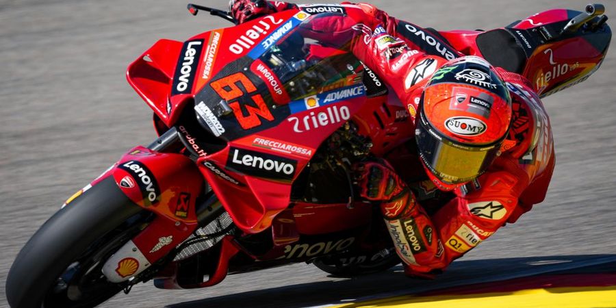Hasil Kualifikasi MotoGP Jerman 2022 - Francesco Bagnaia Jatuh Bangun Raih Pole Position