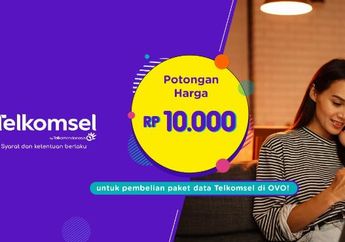 Hari Terakhir Promo Paket Data Telkomsel, Bayar Pakai OVO Ada Diskon