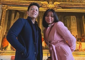 Rayakan Lebaran Bareng Ariel NOAH, Penampilan Alleia Anata Irham Couple-an Baju Bareng Sang Ayah Bikin Netizen Salah Fokus: Cantik Banget!