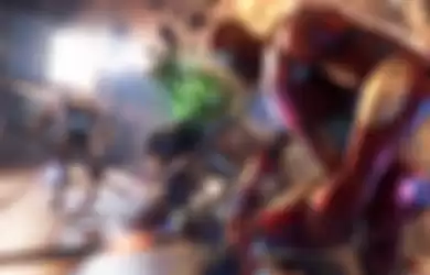 Tampilan game Marvels' Avengers di PS5
