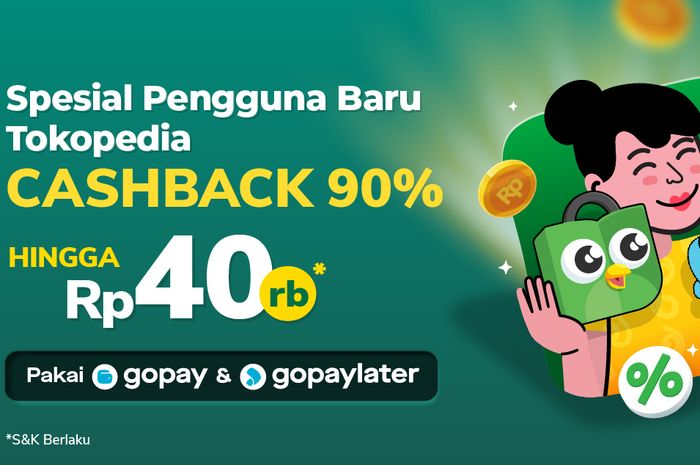 Promo cashback Gopay di Tokopedia terbaru