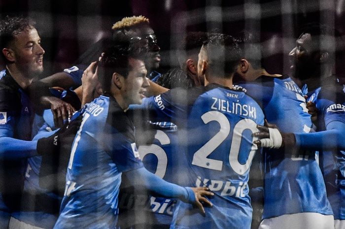 Napoli bisa juara dengan menembus 100 poin di klasemen akhir Liga Italia musim ini jika konsisten mempertahankan rasio seperti sekarang.