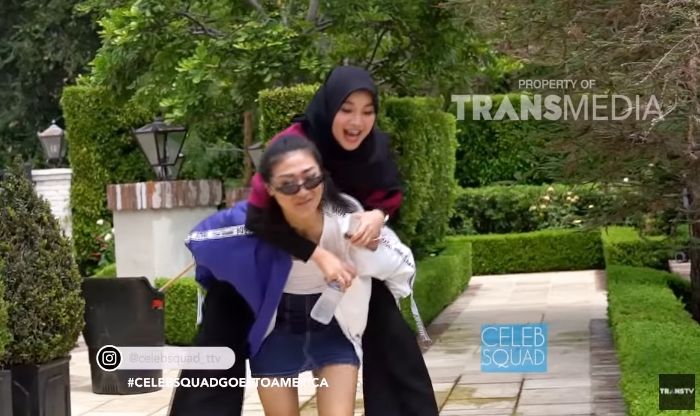 Rumah Nia Ramadhani di Amerika Serikat.