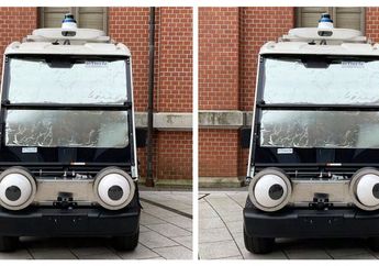 Mata Robot untuk Mobil Nirawak agar Pejalan Kaki Aman di Jalanan