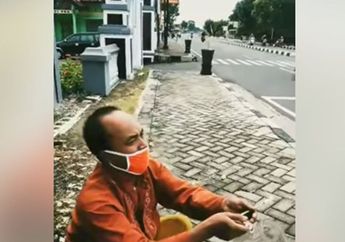 Pedagang Pentol Menangis Tawarkan Blender sambil Jalan Kaki, Tak Punya Uang untuk Beli Beras