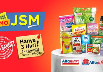 Promo JSM Alfamart Minggu Ini, Diskon Hingga 54% Belanja Cerdas Sembako Murah Bayar Pakai Shopeepay