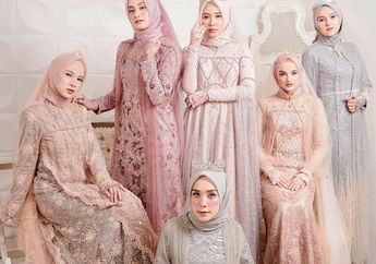 Elegan, Kepoin 7 Dress Pastel Hijab Super Mewah untuk Kondangan Rancangan Desainer!