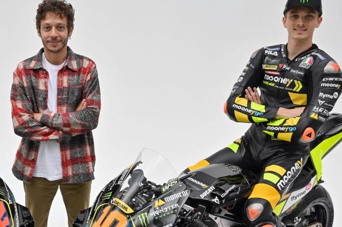 Valentino Rossi dan adiknya Luca Marini