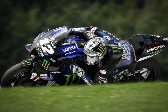 Pembalap Yamaha Monster Energy, Maverick Vinales. 