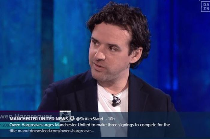 Mantan gelandang Manchester United, Owen Hargreaves.